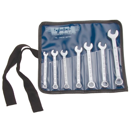 Vim Tools VIM Tools 7-Piece Metric Combination Wrench Set CW01M